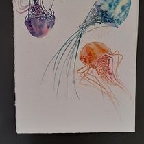 My project in Modern Watercolor Techniques course. Watercolor Painting project by K W - 02.12.2021