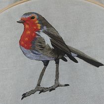 My project in Painting with Thread: Textile Illustration Techniques course. Embroider project by Ariane Desi - 02.13.2021