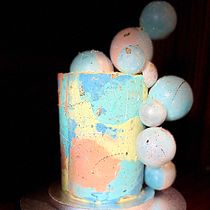 Mi Proyecto del curso: Cake design: técnicas decorativas modernas.  project by lyseteh - 03.18.2021