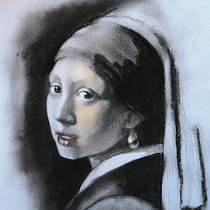 Mi Proyecto del curso: Retrato artístico al carboncillo: creando atmósferas. Artes plásticas, Desenho, e Desenho de retrato projeto de Marcela Fuentes Perivancich - 12.02.2021
