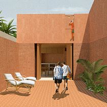 Mi Proyecto del curso: Representación gráfica de proyectos arquitectónicos. Un projet de Architecture, Architecture numérique, Design  , et ArchVIZ de Iara Delgadillo Pardo - 13.02.2021