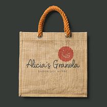 Alicia’s Granola Ein Projekt aus dem Bereich Br, ing und Identität, Logodesign, Grafikdesign und Design von Alan Sosa - 08.02.2021