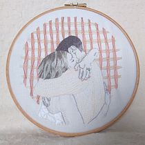 Mi Proyecto del curso: Creación de retratos bordados. Embroider project by Sara Martí Bover - 02.13.2021