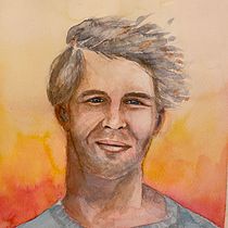 My project in Artistic Portrait with Watercolors course. Un proyecto de  de mcloron - 13.02.2021