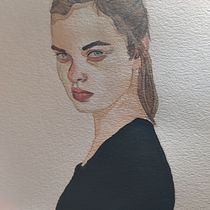 Mi Proyecto del curso: Retrato en acuarela a partir de una fotografía.  project by ursulanp - 02.14.2021