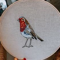 Mi Proyecto del curso: Pintar con hilo: técnicas de ilustración textil. Embroider project by angelica.gomez49 - 04.27.2021