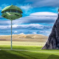 Meu projeto do curso: Matte Painting: criando mundo fotorrealistas. Matte Painting project by dudubartelle - 02.14.2021