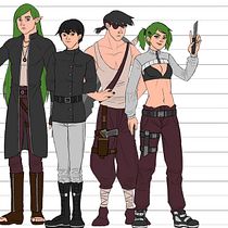 Mi Proyecto del curso: Introducción al diseño de personajes para animación y videojuegos. Un projet de Illustration numérique de Julieta Perez - 14.02.2021