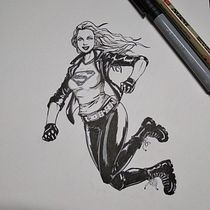 My project in Female Character Design for Comics course. Character Design, and Comic project by ivan.zvyag - 02.14.2021