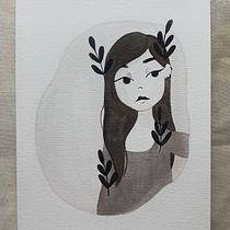 Mi Proyecto del curso: Introducción a la ilustración con tinta china. Artes plásticas, Ilustração tradicional, Ilustração com tinta, Desenho, e Pintura projeto de Juliana Ibagon - 12.02.2021