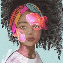 Mi Proyecto del curso: Retrato ilustrado. Marta Catalá. Ilustração tradicional projeto de danzarviajando - 14.02.2021