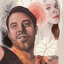Mi Proyecto del curso: Retrato ilustrado con Procreate. Ilustração digital projeto de Alba Sanchez - 14.02.2021
