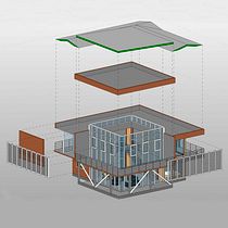 Mi Proyecto del curso: Diseño y modelado arquitectónico 3D con Revit. Een project van Architectuur van Cristhian Samier Bazan Gamonal - 14.02.2021