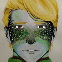 El avance. Traditional illustration, Fine Arts, Painting, and Watercolor Painting project by Claudia Leonela Valladares Millán - 02.14.2021