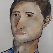 My project in  Watercolor Portrait Sketchbook course. Portrait Drawing, and Watercolor Painting project by melissara5767 - 02.15.2021