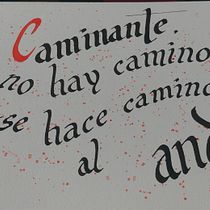 Mi Proyecto del curso: Introducción a la caligrafía fundacional. Un proyecto de Caligrafía de psiana_p_m - 15.02.2021