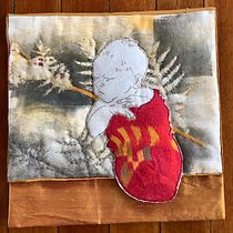 Mein Kursprojekt: Malen mit Garn: Textile Illustrationstechniken. Embroider project by Afra Hartog - 02.15.2021
