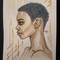 My project in Watercolor Portrait from a Photo course. Artistic Drawing project by Greta Milano - 02.15.2021