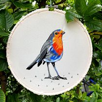 Mi Proyecto del curso: Pintar con hilo: técnicas de ilustración textil. Embroider project by roxaneta - 02.15.2021