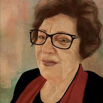 Mi Proyecto del curso: Retratos pictóricos con técnicas digitales. Ilustração digital, Desenho de retrato, e Pintura digital projeto de Palmi Segura - 15.02.2021