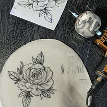 Meu projeto do curso: Tatuagem para principiantes. Tattoo Design project by rafaelcapre - 02.15.2021