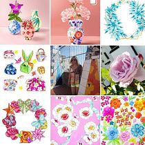 My Project: Leona Tsiara Illustration. Br, ing & Identit project by Leona Tsiara - 02.16.2021