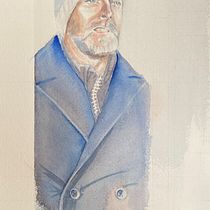 Mi Proyecto del curso: Retrato artístico en acuarela. Un proyecto de Dibujo artístico de purizarf - 16.02.2021