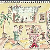 Mein Kursprojekt: Die Sketching Kunst: Transformiere Skizzen in Kunst Ein Projekt aus dem Bereich Bleistiftzeichnung, Illustration mit Tinte, Skizzenentwurf und Zeichnung von Sabine Dohmen - 16.02.2021