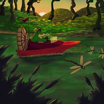 My project in Lighting Principles for Digital Painting course. Traditional illustration project by Vincent Dufailly - 02.16.2021