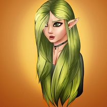 My project in Female Character Portraits in Procreate course. Projekt z dziedziny Projektowanie postaci, Malarstwo c i frowe użytkownika Amy Hastings - 28.08.2020