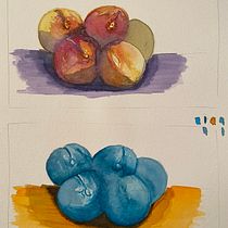 Mi Proyecto del curso: Creación de paletas de color con acuarela. Un progetto di Pittura ad acquerello di Ventura Labbé - 17.02.2021