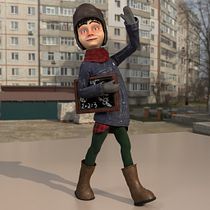 Mi Proyecto del curso: Creación de personajes: del 2D al 3D  Ein Projekt aus dem Bereich 3D und 3-D-Animation von matias_von - 17.02.2021