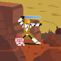 Obi-Wan Kenobi. Un progetto di Pixel art di Yair RF - 17.02.2021