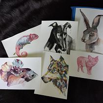 My project in Experimental Watercolor Techniques for Beginners course. Watercolor Painting project by bridie_2 - 02.17.2021