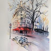 My project in Architectural Sketching with Watercolor and Ink course. Architectural Illustration project by veronica_colanero - 02.17.2021