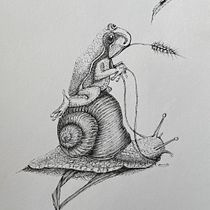 My project in Surrealistic Fineliner Illustration course Ein Projekt aus dem Bereich Illustration mit Tinte von Nelly Marre - 17.02.2021