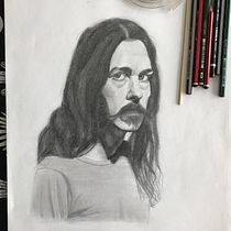 Mi Proyecto del curso: Retrato realista con lápiz de grafito. Pencil Drawing, Portrait Drawing, and Realistic Drawing project by Maxi Rey - 02.21.2021
