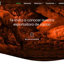 Página web para la empresa Burneo Export (Exportadora de cacao a nivel mundial) www.burneoexport.com. Projekt z dziedziny Tworzenie stron internetow i ch użytkownika Christian cisneros - 05.03.2021