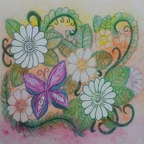 Mi Proyecto del curso: Técnicas de acuarela en negativo para ilustración botánica Ein Projekt aus dem Bereich Aquarellmalerei von Sandra Murad - 18.02.2021