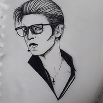 Meu projeto do curso: Desenho de tatuagem blackwork. Projekt z dziedziny  R, sunek i Projektowanie tatuaż użytkownika Íris Marques - 17.02.2021