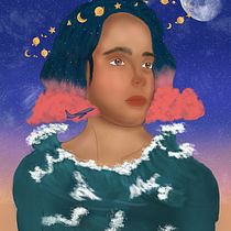 Meu projeto do curso: Retrato digital no Photoshop com um toque de fantasia. Digital Drawing project by João Pedro da Rocha Farias - 02.18.2021