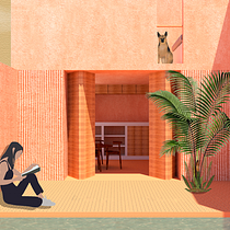 My project in Architectural Visualization Using Digital Collage course. Un projet de Illustration architecturale de bellomagdalena97 - 18.02.2021