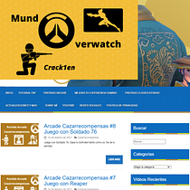 Creación de una web profesional con WordPress: Mundo Overwatch. Projekt z dziedziny Gr i komputerowe użytkownika Pablo Oscco Huamaní - 18.02.2021