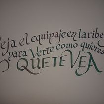 Mi Proyecto del curso: Introducción a la caligrafía fundacional. Un projet de Calligraphie de Paul Rios - 18.02.2021