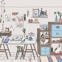 My project in Creative Sketching: Fill Your Illustrations with Life and Detail course. Graphic Design project by kkprangtip - 02.18.2021