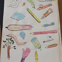 Mi Proyecto del curso: El arte del sketching: transforma tus bocetos en arte. Sketchbook project by Audrey Simões - 03.17.2021