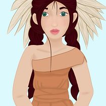 My project in Female Character Portraits in Procreate course. Projekt z dziedziny Projektowanie postaci użytkownika Alyssa Phillips - 18.02.2021
