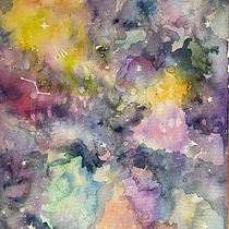 My project in Modern Watercolor Techniques course. Un progetto di Pittura ad acquerello di Aly Gonzalez - 19.02.2021