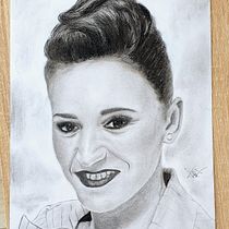 Gift for my wife's birthday!. Design de personagens 3D, e Desenho de retrato projeto de Adrian Dan - 19.02.2021