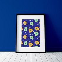 Mi Proyecto del curso: Creación y comercialización de patterns vectoriales. Projekt z dziedziny  Kolaż, Kreat, wność, Projektowanie graficzne i Pattern design użytkownika Micaela Borlandelli - 19.02.2021